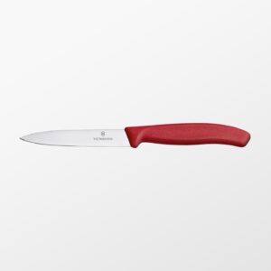 Swiss Classic Paring Knife 10cm, Red 6.7701
