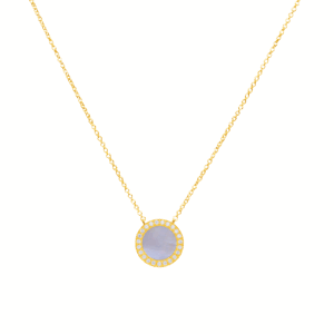 Shell Necklace Myra, 18K Gold Plated