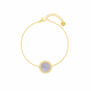 Shell Bracelet Nahia, 18k Gold Plated