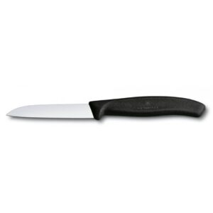 Swiss Classic Paring Knife 8cm, Black 6.7403