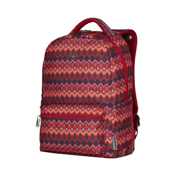 Wenger Colleague 16" Laptop Backpack, Red Native Print