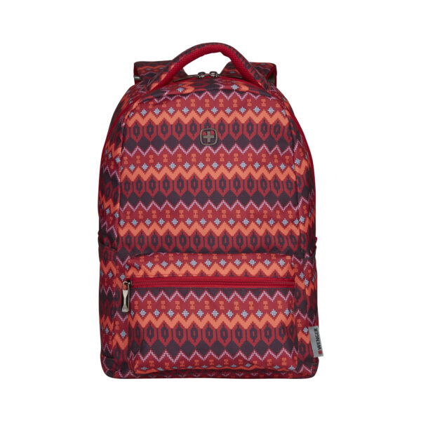 Wenger Colleague 16" Laptop Backpack, Red Native Print