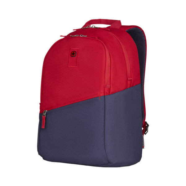 Wenger Criso 16" Laptop Backpack, Red/Navy