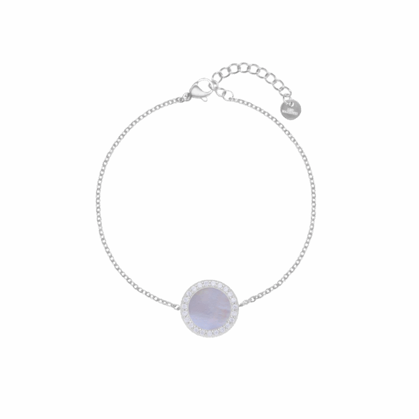 Shell Bracelet Nahia, Silver
