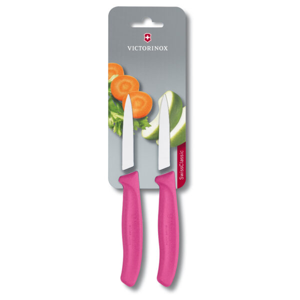 Swiss Classic Paring Knife, Pink 6.7606.L115B