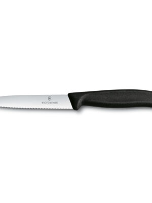 Swiss Classic Paring Knife Pointed Tip, Black 6.7733