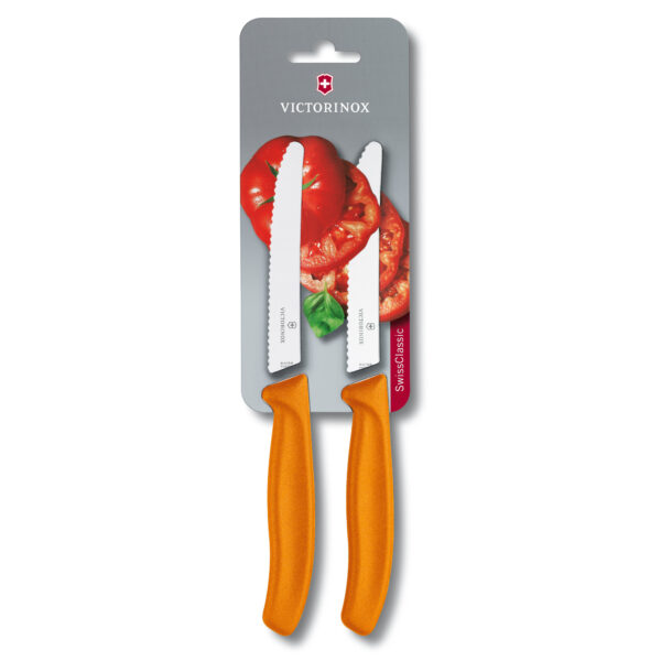 Swiss Classic Tomato Knife, Orange 6.7836.L119B