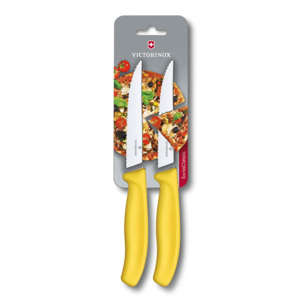 Swiss Classic Pizza Knife, Yellow 6.7936.12L8B
