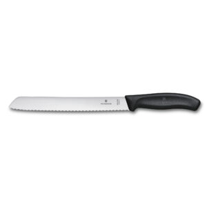 Swiss Classic Bread Knife, Black 6.8633.21B