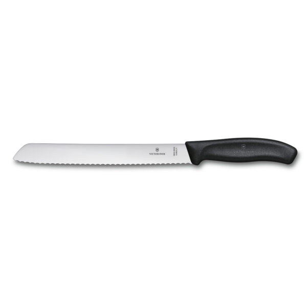 Swiss Classic Bread Knife, Black 6.8633.21B