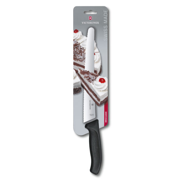 Swiss Classic Pastry Knife, Black 6.8633.26B