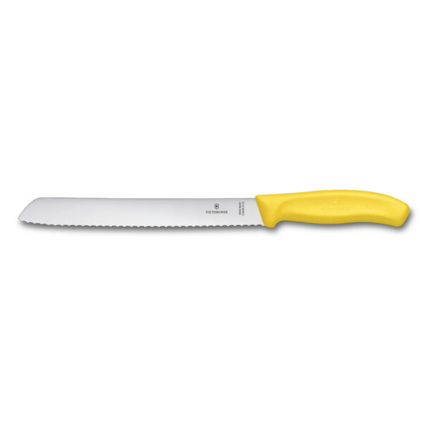 Swiss Classic Bread Knife, Yellow 6.8636.21L8B
