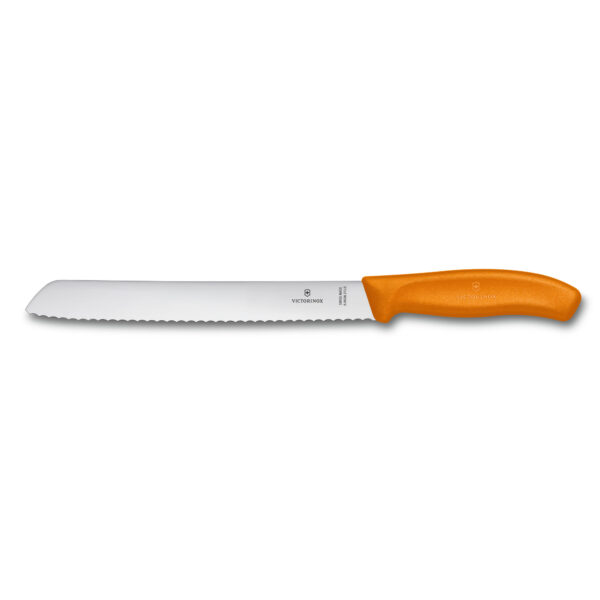 Swiss Classic Bread Knife, Orange 6.8636.21L9B