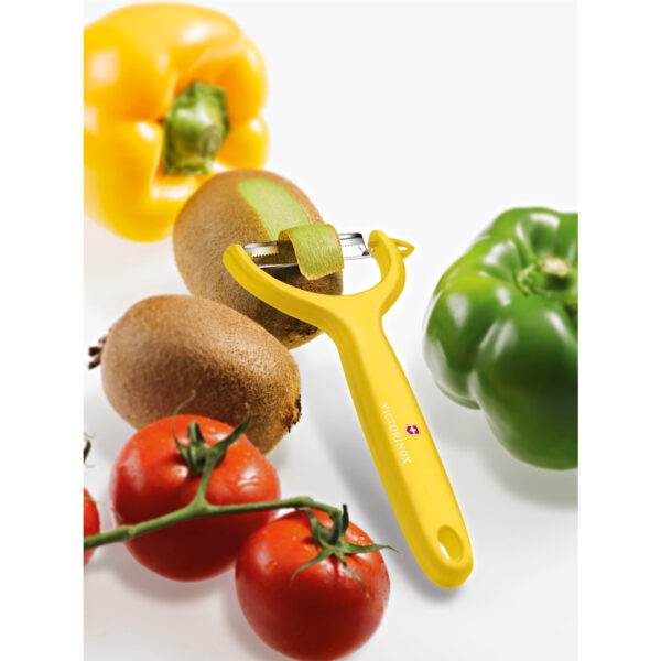 Swiss Classic Tomato And Kiwi Peeler, Yellow 7.6079.8