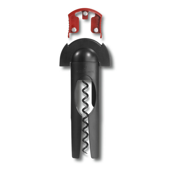 Corkscrew Cap Cutter, Black/Red 7.6924