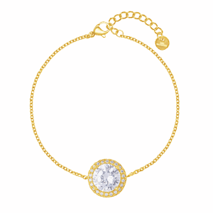 Eternity Sunshine Bracelet, 18k Gold Plated