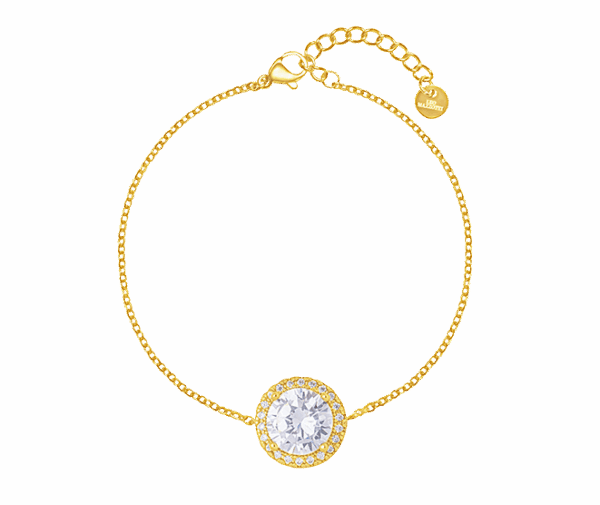 Eternity Sunshine Bracelet, 18k Gold Plated