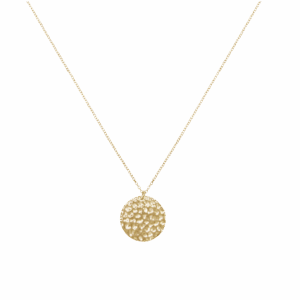 Simplicity Jade Necklace, 18k Gold Plated