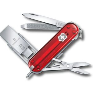 SAK Victorinox@Work 32GB USB, Red Translucent, 4.6235.TG32B1