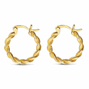 Simplicity Thalis Earrings, 18k Gold Plated