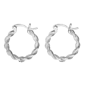 Simplicity Thalis Earrings, Silver