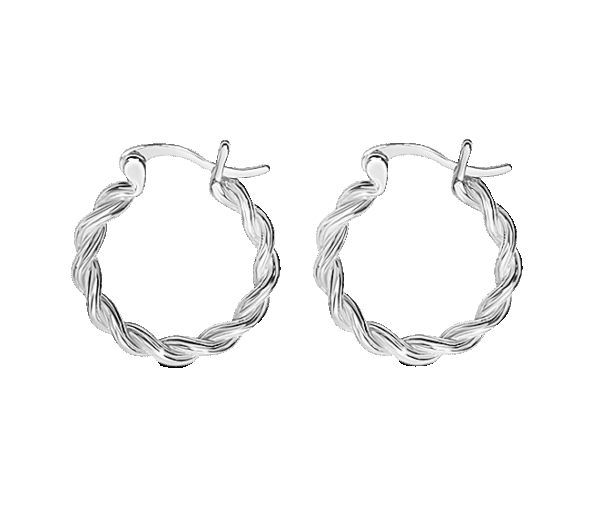 Simplicity Thalis Earrings, Silver