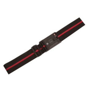Travel Accessories 4.0 Travel Sentry® Approved Lockable Strap, Black/Red