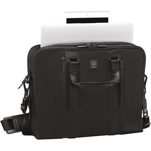 Lexicon Professional LaSalle 13 Laptop Brief, Black