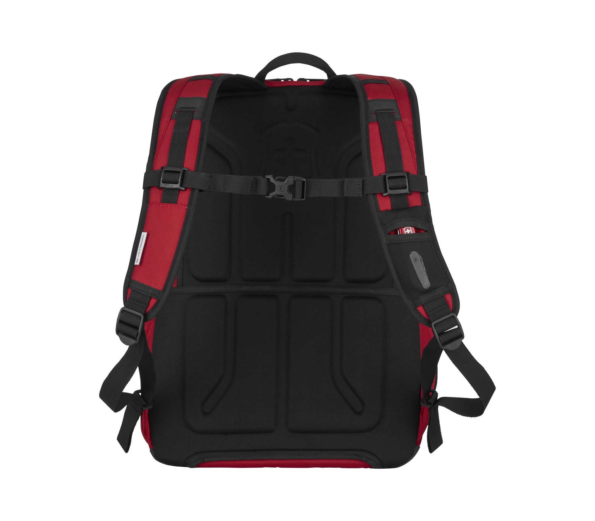 Almont Original, Vertical-Zip Laptop backpack, Red - Brandloom