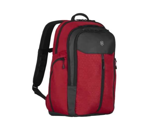 Almont Original, Vertical-Zip Laptop backpack, Red