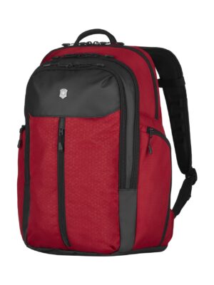 Almont Original, Vertical-Zip Laptop backpack, Red