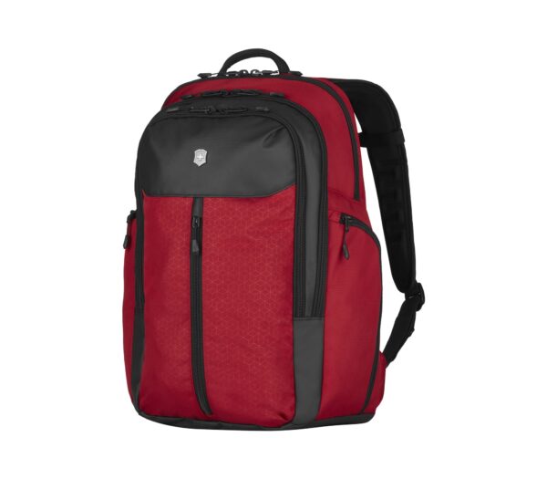 Almont Original, Vertical-Zip Laptop backpack, Red