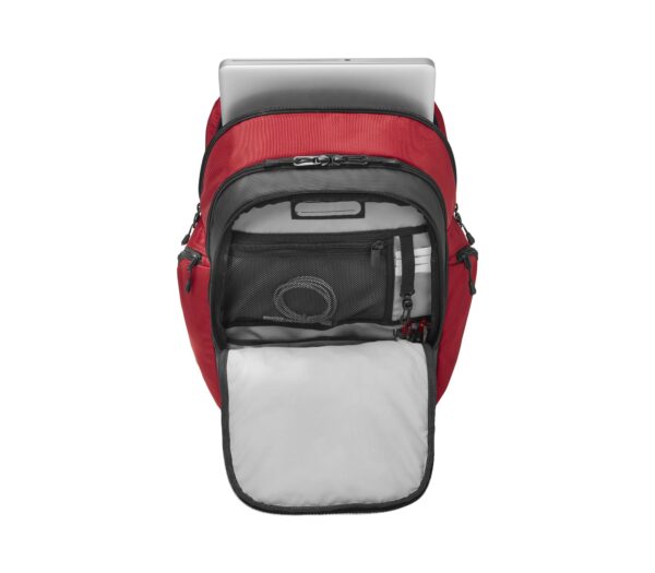 Almont Original, Vertical-Zip Laptop backpack, Red