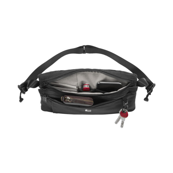 Lifestyle Accessory Compact Crossbody Bag, Black