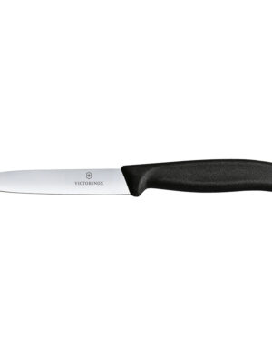 Swiss Classic Paring Knife 10cm, Black 6.7703