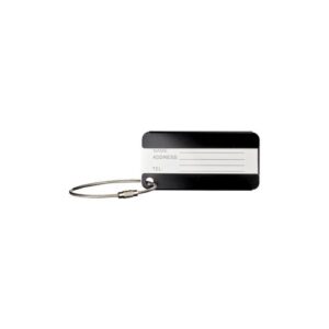 Wenger Aluminum Luggage Tag, Black