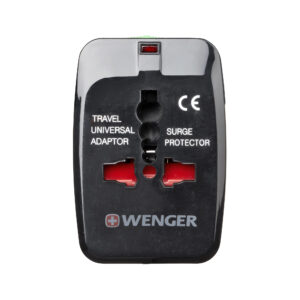 Wenger Universal Travel Adapter, Black