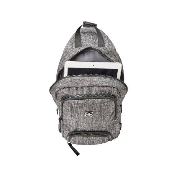 Wenger Console Crossbody Bag, Charcoal Heather