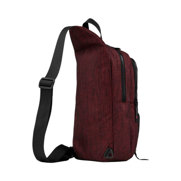 Wenger Console Crossbody Bag, Burgundy Heather