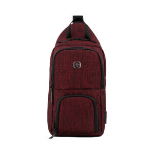 Wenger Console Crossbody Bag, Burgundy Heather