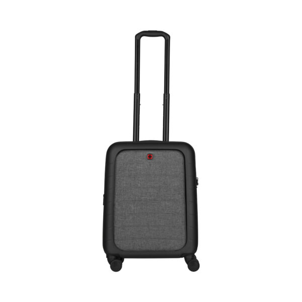Wenger Travel Syntry Carry-On, Black/Heather Grey