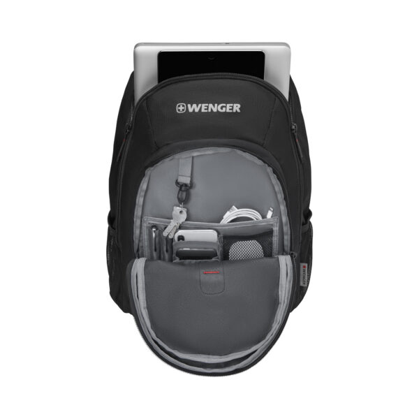 Wenger BTS 2020 Mars 16" Laptop Backpack, Black/Grey