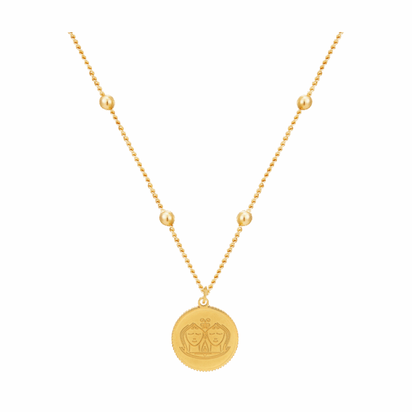 Zodiac Astra Necklace, Gemini