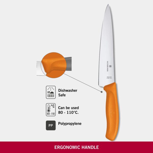 Swiss Classic Carving Knife, Orange 6.8006.19L9B