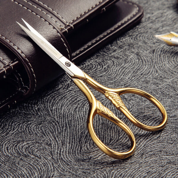 Embroidery Scissor, Gold Plated 8.1039.09
