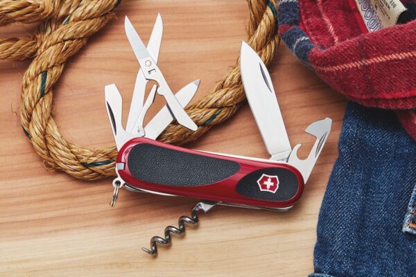 SAK Evolution Grip 14, Black/Red 2.3903.C