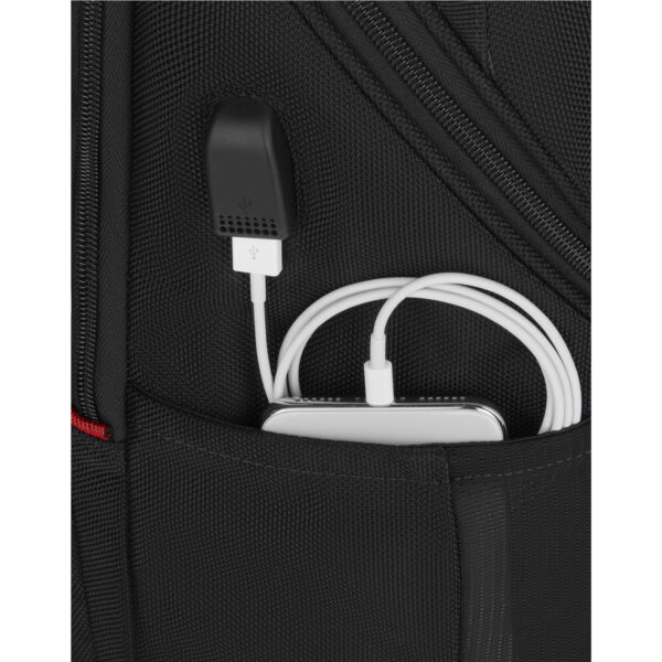 Wenger Synergy Ballistic 16" Laptop Backpack, Black