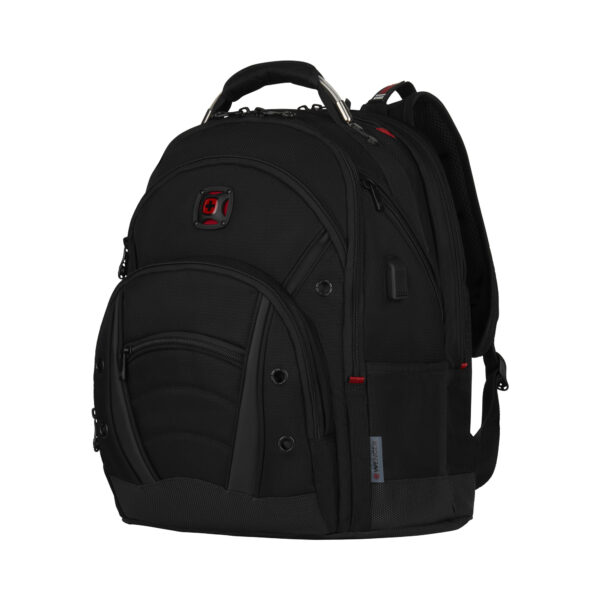 Wenger Synergy Ballistic 16" Laptop Backpack, Black