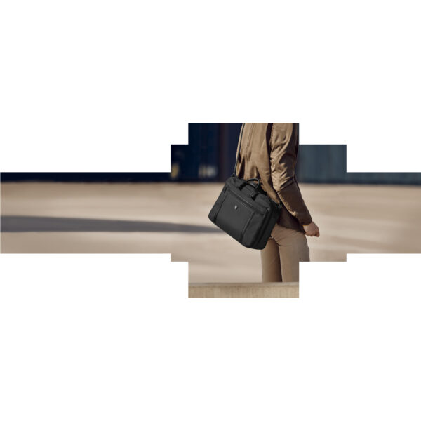Werks Professional 2.0 2-Way Carry Laptop Bag, Black