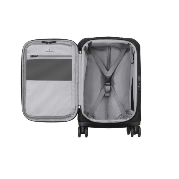 Connex Frequent Flyer Softside Carry-On, Black